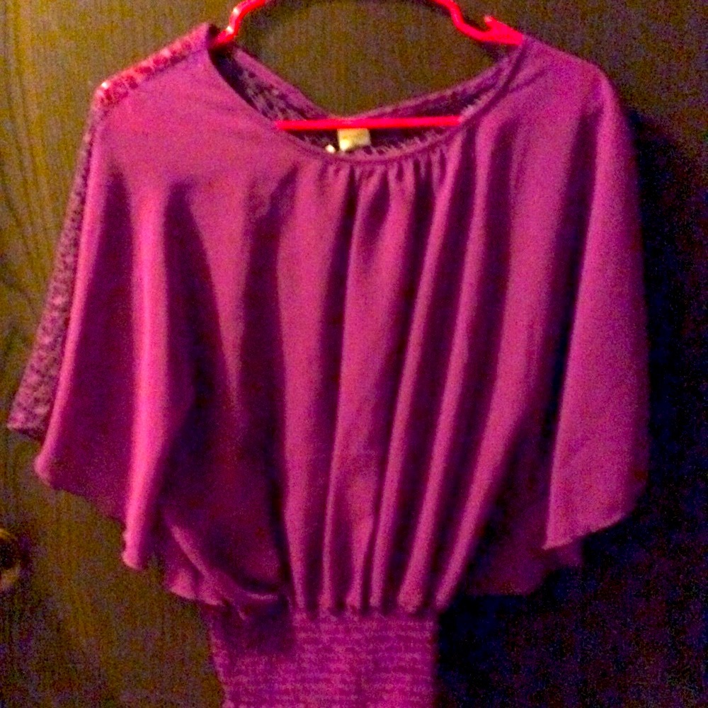 purple blouse New